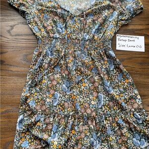 Floral Smocked Dress